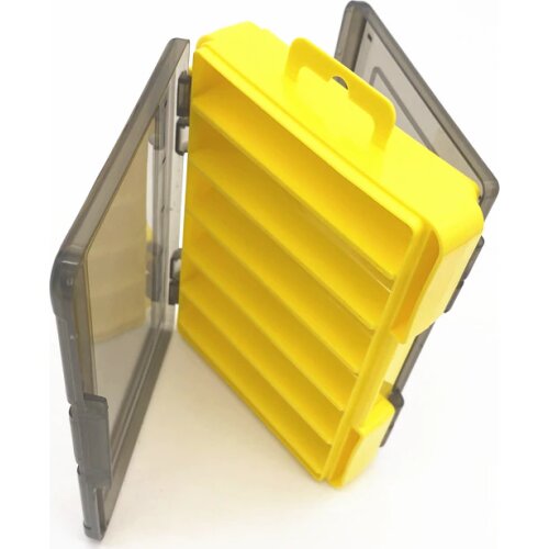 Winter Fishing 12 Compartments Minnow Bait Lures Boxes Lure Hook Box Double Sided Fishing Tackle Accessories Storage Box