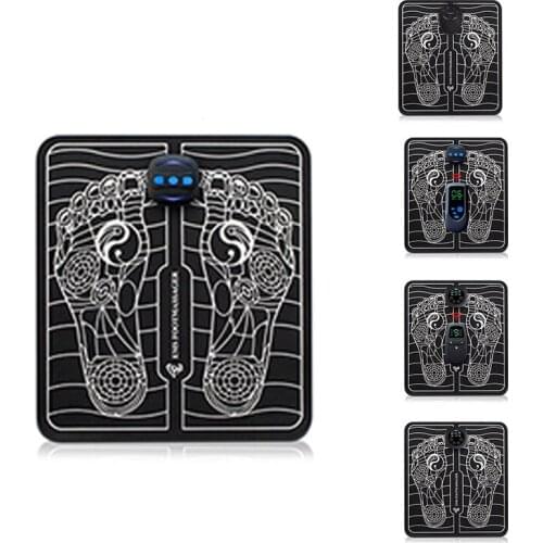 Electric Intelligent EMS Foot Massage Pulse Acupuncture Improve Blood Circulation Relieve Care
