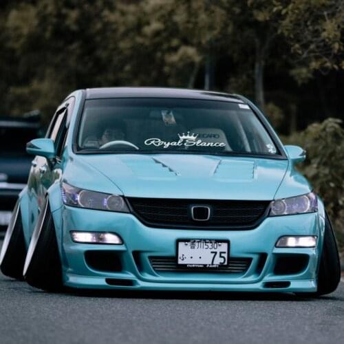 Royal Stance Decal Car Sticker Crown JDM Vinyl Reflective Auto Front Windshield Window Tuning Car Styling