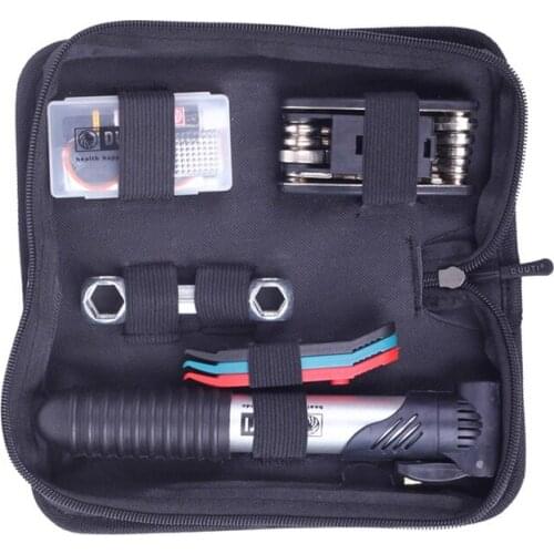 Bicycle multifunctional tool combination repair kit Tire repair kit pump crowbar repair kit