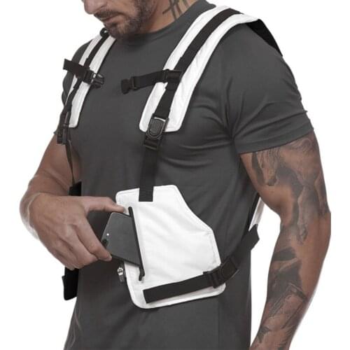 Multi-function Vest Outdoor Sports Fitness Men Protective Tops RW