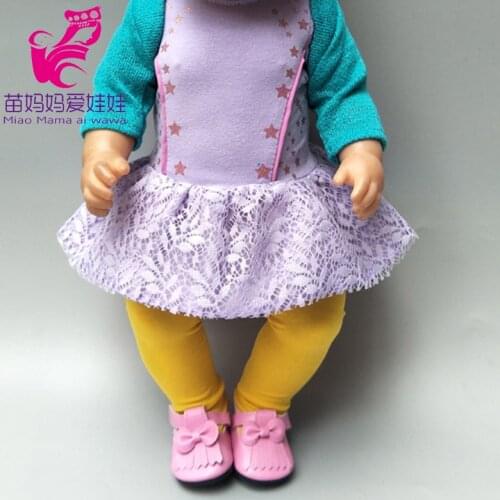 Doll Clothes Dress for 43cm Baby Doll Coat for 18" Girl Doll Clothes Accessories