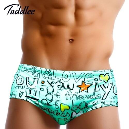 Taddlee Brand Sexy Men Swimwear Swimsuits Swimming Briefs Bikini Brazilian Classi Cut Mens Swim Wear Sports Surf Board Boxers