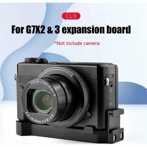 For Canon G7X Mark II G7X Mark III Expansion Board Aluminum Alloy L Board for Canon G7X Mark 2/G7X Mark 3