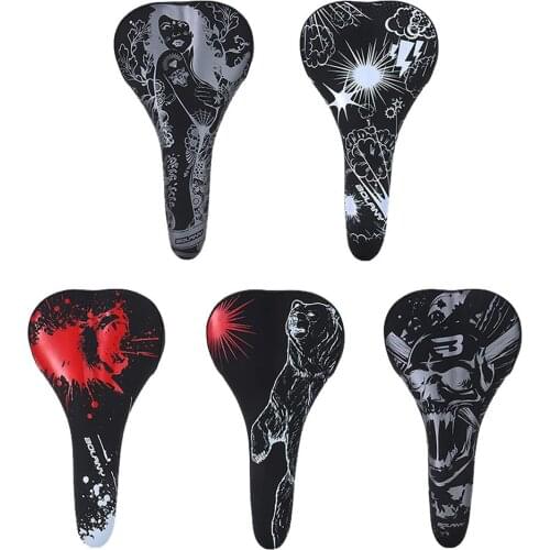 Bicycle Seat Cushion Thickened Mountain Bike Saddle Seat Absorb Shock Lengthened cushion Comfortable Cycling Seat Shockproof