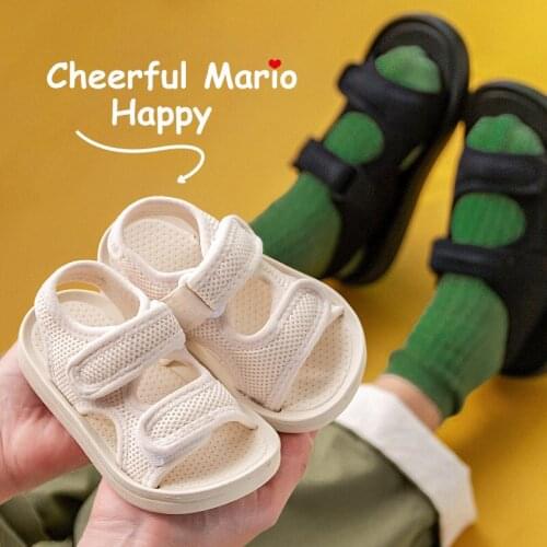 Summer Baby Boys Sandals Simplicity Comfortable Beach Shoe For Toddler Kids Girl Sport Sandals Soft Anti Slip Childrens Sandals