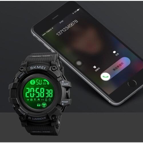 Smart Watch APP Message Call Remind Phone Watches Fashion Men Bluetooth Smartwatch Waterproof Clock Mens Watch SKMEI 2020