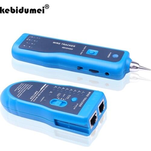 Lan Network Cable Tester Detector Tracer Toner Ethernet LAN Line-Finder Tool For RJ11 RJ45 Cat5 Cat6 Telephone Wire Tracker