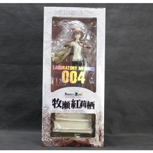 Hot Sale Laboratory Member 004 Steins Gate Makise Kurisu 1/8 Scale 10 inch Good Smile Figure Figurine