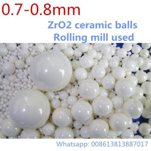 1kg/lot 0.4~2.8mm ball ZrO2 ceramic balls Zirconia balls used for Planetary mill Agitating mill roller mill Sanding mill machine