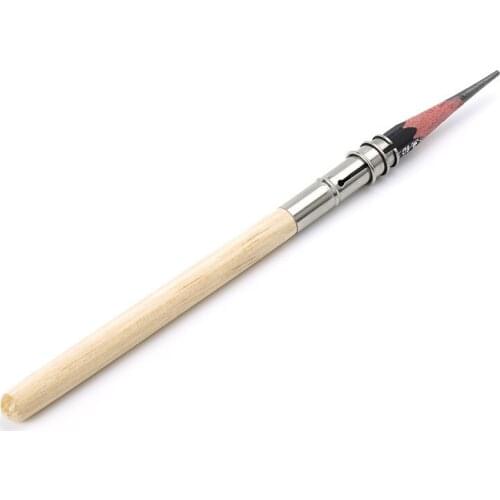 1Pcs Adjustable Single Head Wood Pencil Extender Holder for Charcoal School Office Painting Tool Art Supplies