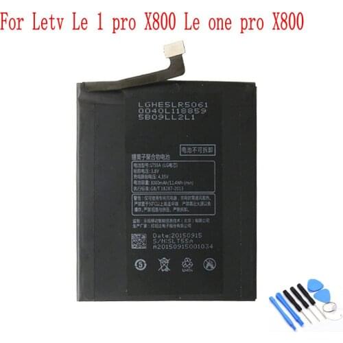 100% NEW Original 3000mAh LT55A battery For Letv Le 1 pro X800 Le one pro X800 Mobile Phone