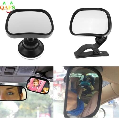 2 in 1Mini Car Safety Back Seat Rearview Adjustable Mirror Rear Ward Child Infant Safety Baby Kids Monitor Car Accessories Hot