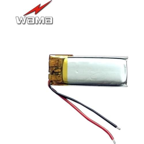 4pcs/lot Wama 501230 120mAh Li-Polymer Over-Charging Protected 051230 3.7V Rechargeable Batteries for Bluetooth Speakers MP4 MP3
