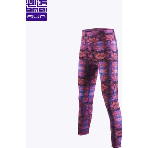 BMAI Brand Profession Compression Pants Women Tight High Waist Fitness Yoga Pants Breathable Woman Gym Sport Jogging Running