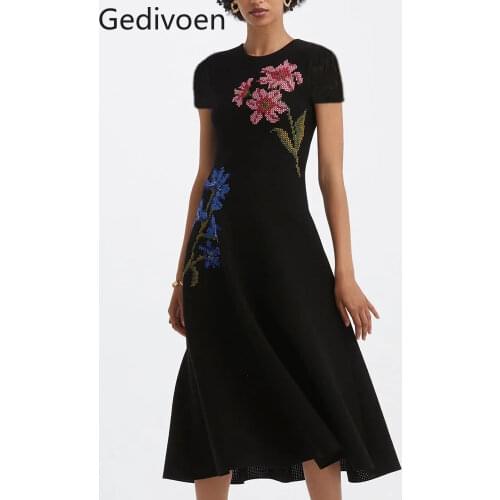 Gedivoen Fashionable Knitted Dresses