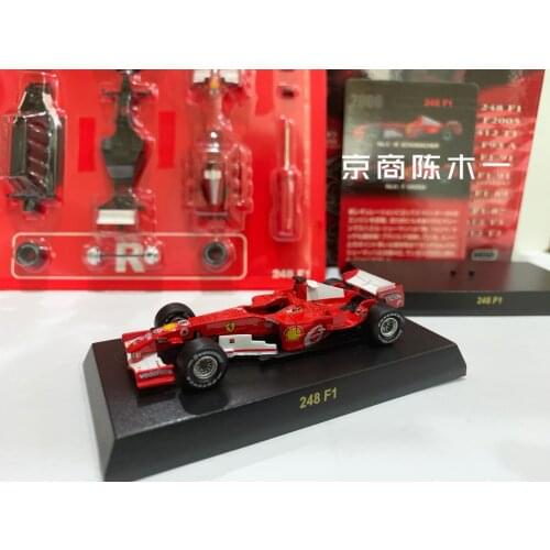 1/64 KYOSHO Ferrari 248 F1 2006 Massa #6 LM F1 RACING Collection of die-cast alloy assembled car decoration model toys