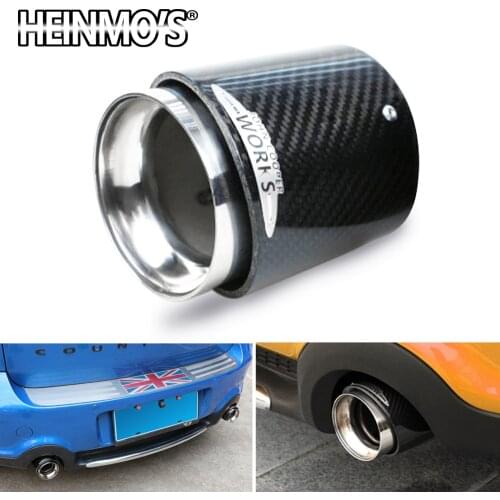 1 PCS Exhaust Muffler Tips For MINI Cooper S One R55 R56 R57 R58 R59 R60 R61 F54 F55 F56 F57 F60 Car Styling Accessories