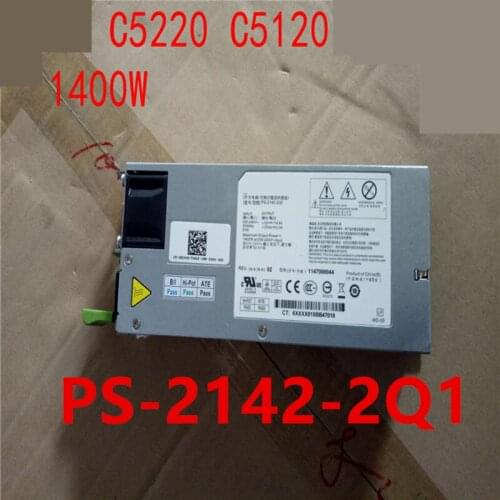 New Original PSU For Dell PE C5220 C5120 1400W Power Supply XWV7K PS-2142-2Q1 XCHHD