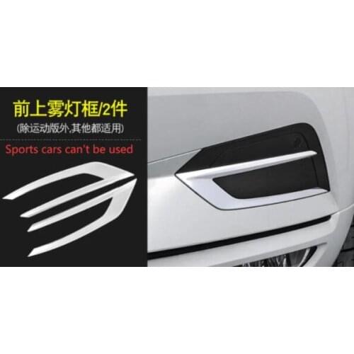 Front Fog Lamp Upper Fog Lights Bright Eyebrow Modification Frame FOR Volvo XC60 2018-2021JC