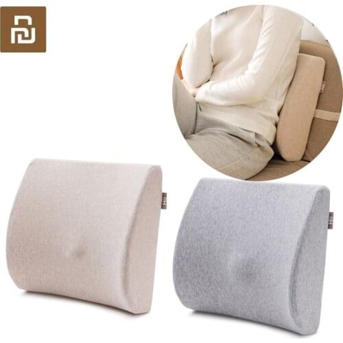 Youpin 8H Memory Cotton Nursing Lumbar Cushion Chair Pillow Soft Comfortable Lumbar Pillow for Home Office Travel Use