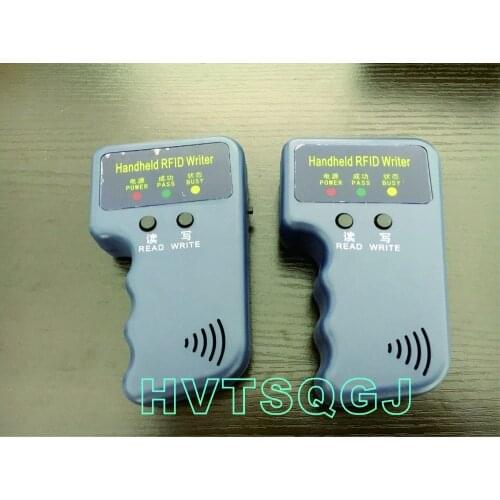 Handheld 125Khz RFID Copier ID card clone ID Card Copy + 10pcs EM4305/T5577 Rfid Tag Free shipping