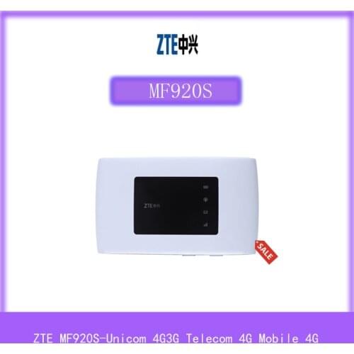 Unlocked ZTE MF920S 4G LTE Mobile WiFi Pocket Hotspot Router Modem