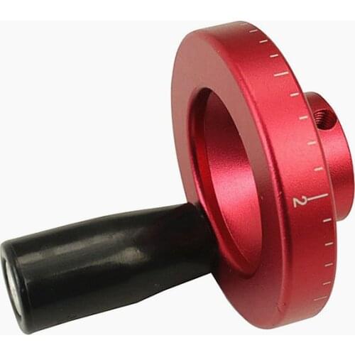 Manual DIY lathe handwheel machine tools Aluminium alloy hand wheel slide table buddhabeads machine tailstock