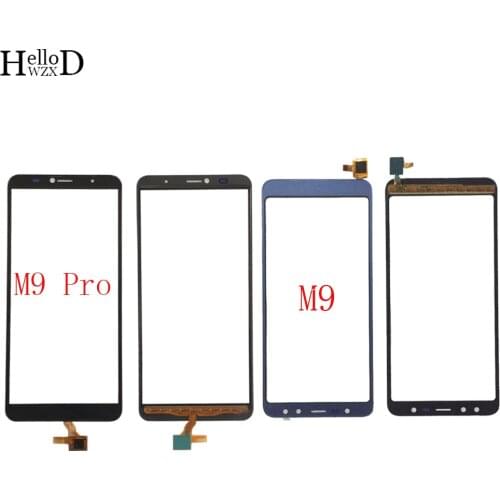 Touch Scren Digitizer Panel For Leagoo M9 M9 Pro Touch Screen Front Glass Lens Sensor 3M Glue Wipes
