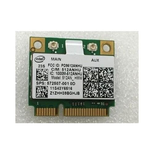 SSEA Wholesale Original New Wireless Card for Intel WIFI Link 5100 100Mbps 802.11a/g/n Half Mini PCI-E card for IBM FRU:43Y6517