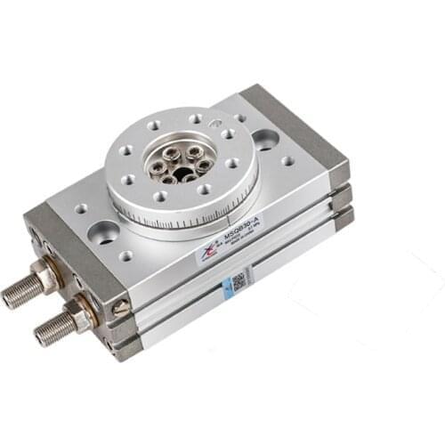 MSQB50A MSQB70A MSQB50R Gear rack type rotary swing cylinder MSQB MSQA series