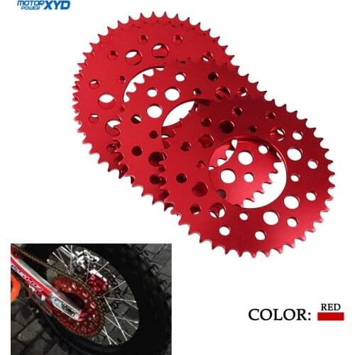 Motorcycle 41T 43T Rear Chain Sprockets For Ktm Honda KAYO CRF50 CRF70 TTR110 KLX100 125-190cc Dirt Pit Bike Motorcross