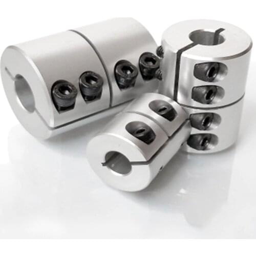 1pc 19x19/17x19/17x20 aluminum flexible shaft coupler clamping rigid coupling motor connector D40 L50