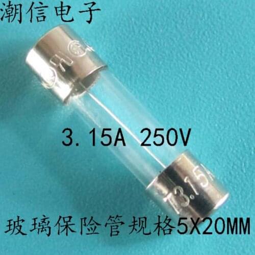 1PCS T3.15A250V 3.15A 5X20MM