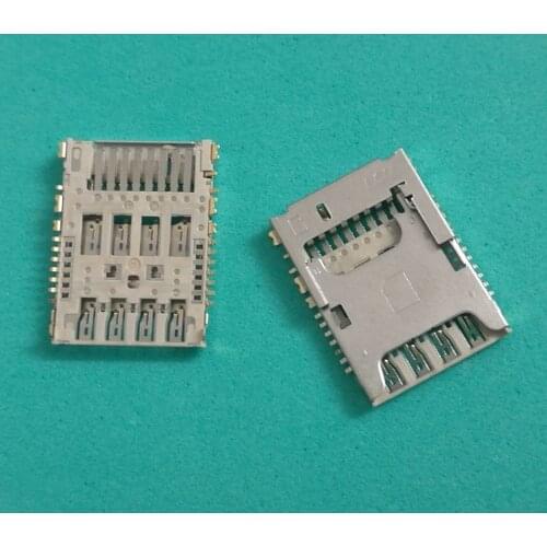 10 pcs/lot New SIM card Reader Holder Reader Tray for LG G3 D855 D850 D851 Repair Replacement Part