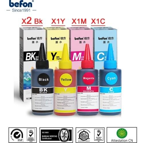 Befon Refill Dye Ink Compatible for Canon PGI470 CLI471 PG 470 CLI 471 Ink Cartridge Ink for Pixma MG5740 MG6840 TS5040 TS6040