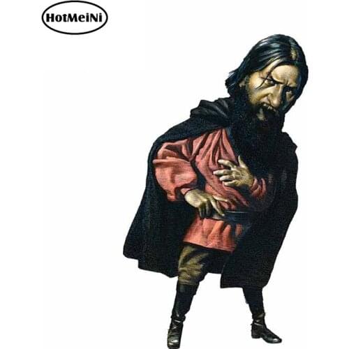 HotMeiNi 13cm x 7.8cm for Grigori Rasputin Russia Trunk Car Sticker Refrigerator Bumper Decal Air Conditioner Bumper Graphics