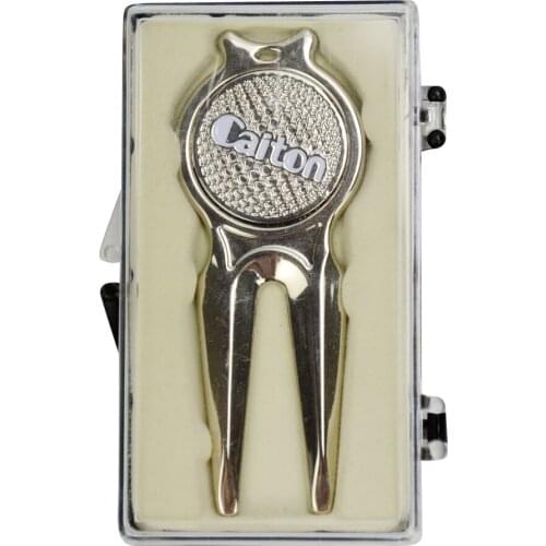 Golf Divot Repair Tool With Magnetic Ball Marker Golf Accessory Gift