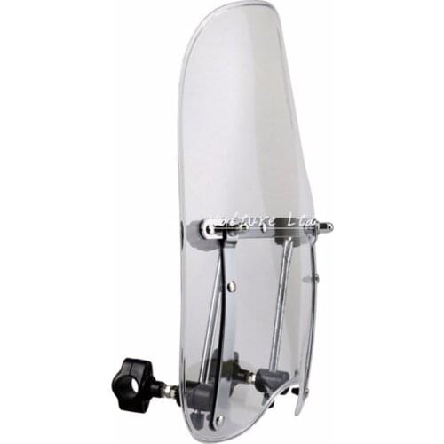 New Motorcycle Clear Windshield Windscreen for Harley Davidson Sportster Dyna Glide Softail XL 883 1200 Electra Glide