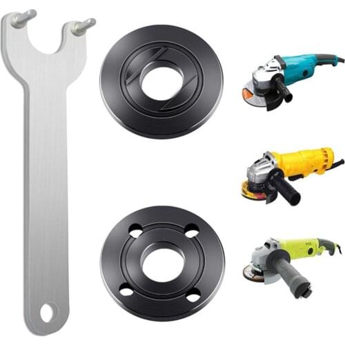 M16 Outer Lock Nut Inner Flange 30mm Wrench Angle Grinder Flange Spanner Kit For Grinder Accessories W/ Lock Nut Tool