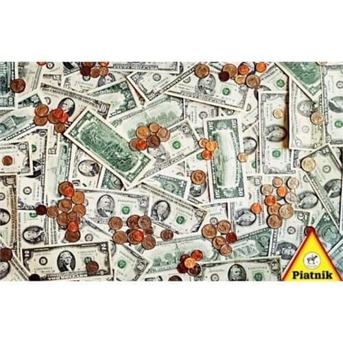 Piatnik Puzzle Coin, Dollars (1000 Piece)