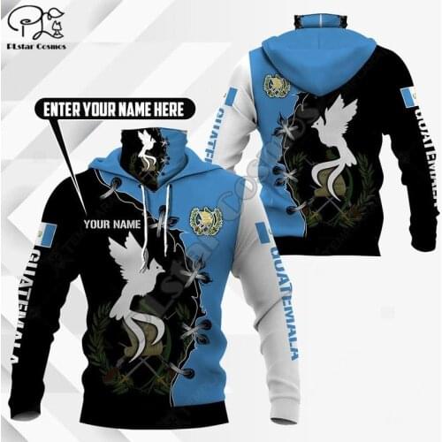PLstar Cosmos Guatemala Symbol Flag 3D Printed New Fashion Mens Mask Hoodies Winter Casual Windproof Clothing Style-5