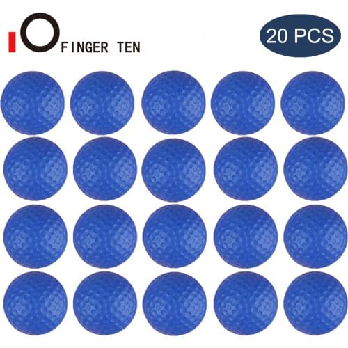 Finger Ten Golf Foam Practice Balls Foam Golf Balls Indoor Outdoor Practice Ball for Men Women Kids Value 12 Pack Soft Balls