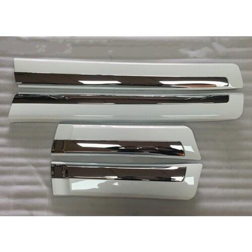 RQXR Car body door plate strips protection for Toyota Land Cruiser LC200 4000 4600 4700 5700