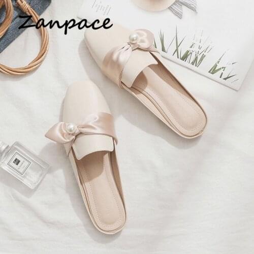 2021 Summer Flat with Slippers Women Outside Indoor Ladies Slide Sandals Fashion Comfortable Butterfly Platform Women Shoes