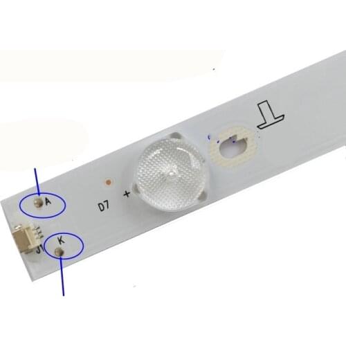 100%New 3 PCS*7LED 610mm LED backlight strip suitable for 32inch Hi sense TCL Changhong TV