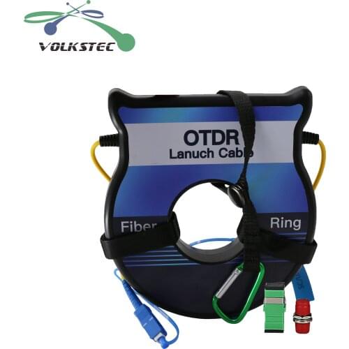 2020 OTDR Fiber Launch Cable Box 1km SM 9/125μm Fiber Tester OTDR Fiber Rings MM62.5/125μm Free shipping