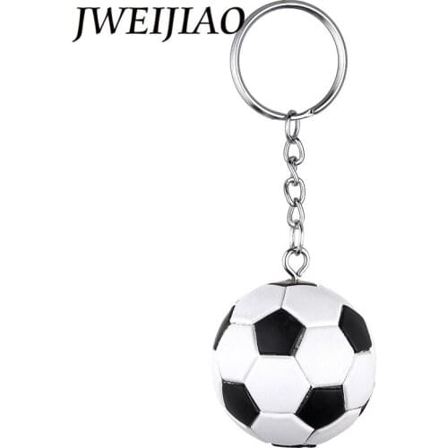 JWEIJIAO Football Keychain Car Key Chain Keyrings Football Team Fans Small Gifts Sports Commemorative Gifts DS20