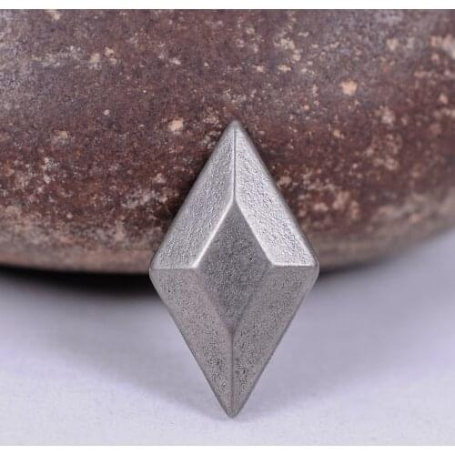 50X 15*9 Puffed Diamond Rivets Stud Spikes Spots For Shoes Bags Belts Bracelets