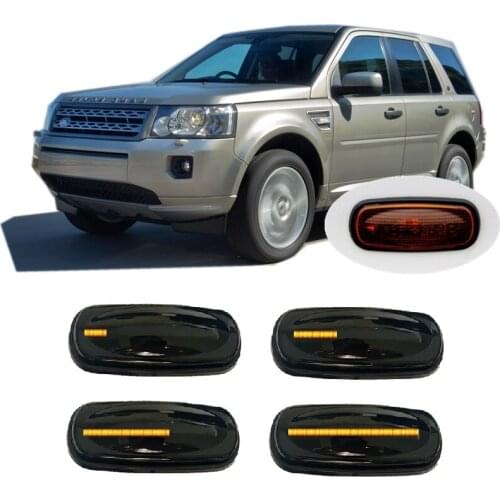 For Land Rover Freelander I MK1 L314 2000 2001 2002 2003 2004 2005 2006 Dynamic LED Indicator Side Marker Signal